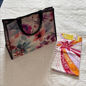 Blue Q Bag and Hand Towel